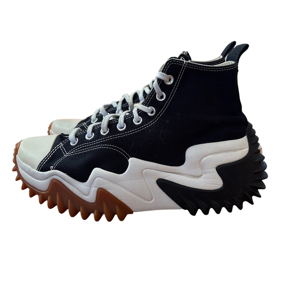 Converse Run Star Motion Sneaker Unisex Black White Platform SIZE 11.5M 13W